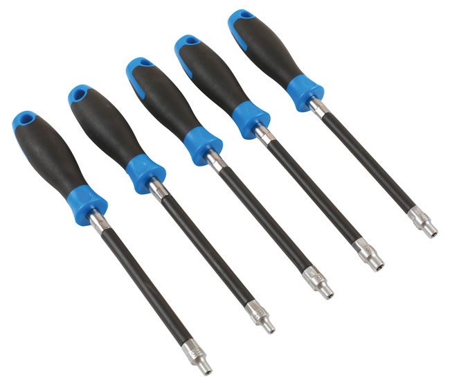 Laser Tools 7616 E-Socket Flexi Driver Set 5pc