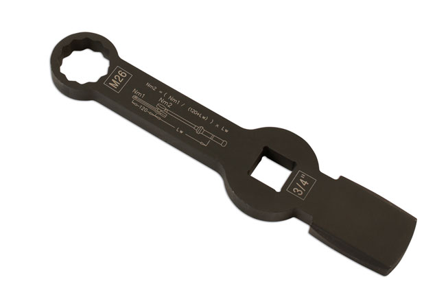 Laser Tools 7641 HGV Brake Caliper Wrench 26mm - for DAF, CF