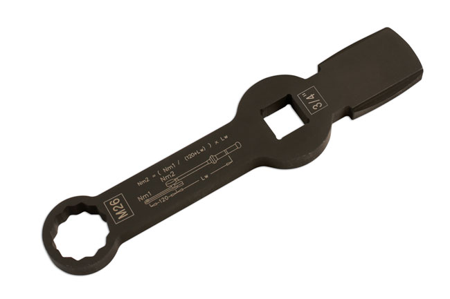 Laser Tools 7641 HGV Brake Caliper Wrench 26mm - for DAF, CF
