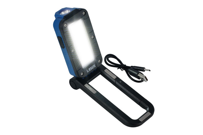 Laser Tools 7650 Foldable Work Lamp - COB & LED