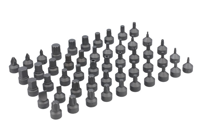 Laser Tools 7653 Stubby Bit Set 1/4"D 50pc