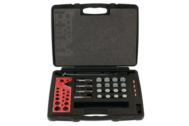 Laser Tools 7663 Oil Drain Repair Kit 38pc