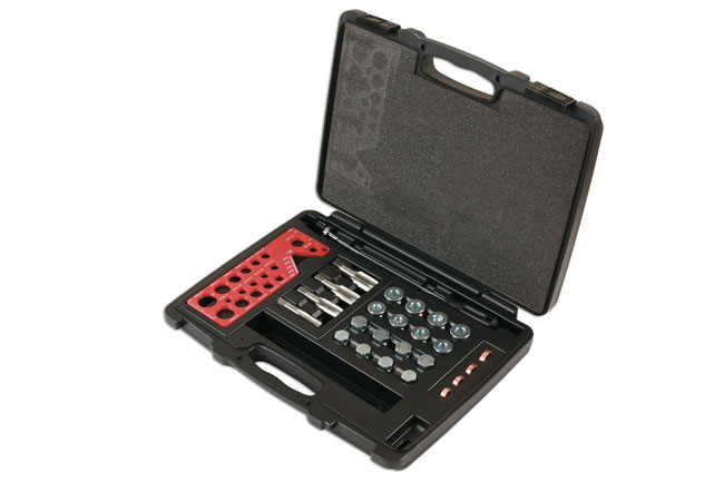 Laser Tools 7663 Oil Drain Repair Kit 38pc