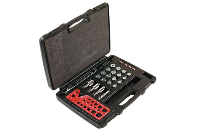 Laser Tools 7663 Oil Drain Repair Kit 38pc