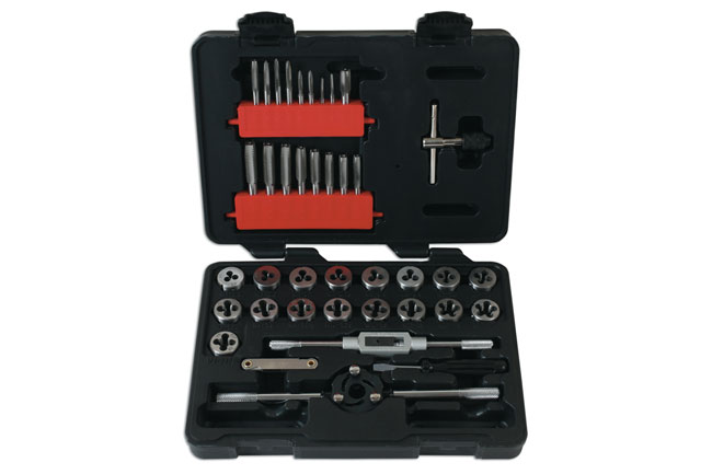 Laser Tools 7669 Metric Tap & Die Set 39pc