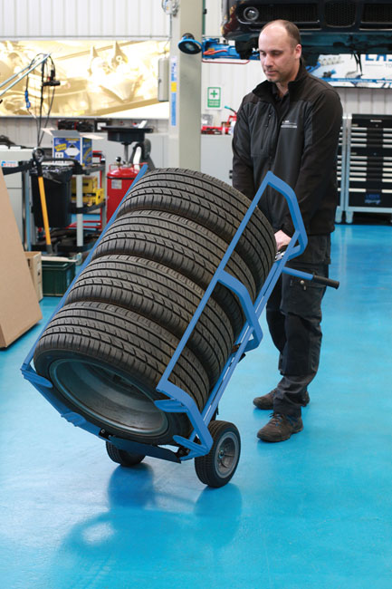 Laser Tools 7711 Tyre, Wheel & Barrel Truck