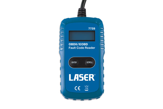 Laser Tools 7728 OBDII/EOBD Fault Code Reader