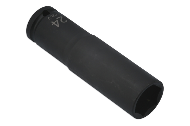 Laser Tools 7770 Extra Deep Impact Socket 1/2"D 24mm