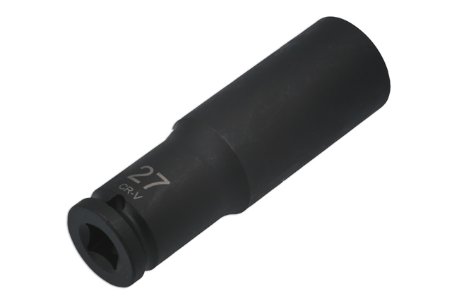 Laser Tools 7771 Extra Deep Impact Socket 1/2"D 27mm