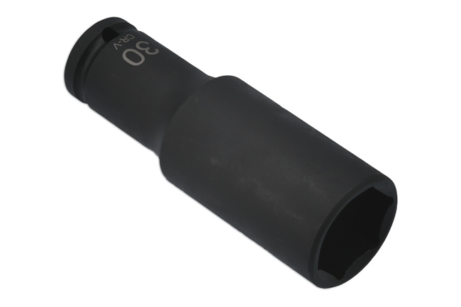 Laser Tools 7772 Extra Deep Impact Socket 1/2"D 30mm