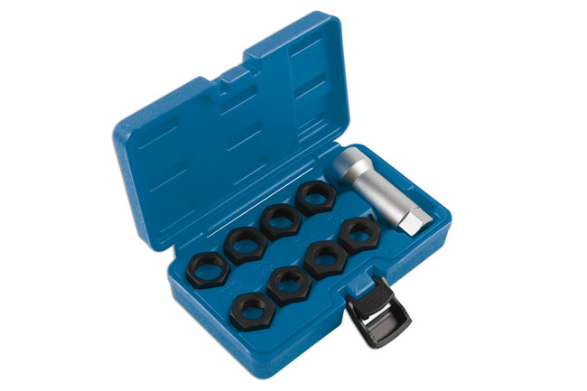 Laser Tools 7774 Axle Spindle Rethreading Kit 9pc