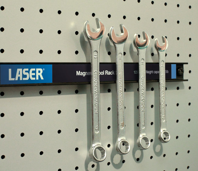 Laser Tools 7805 Tool/Knife Magnetic Rack 3pc