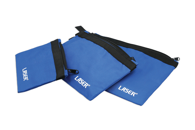 Laser Tools 7837 Storage Tool Pouch Pack 3pc