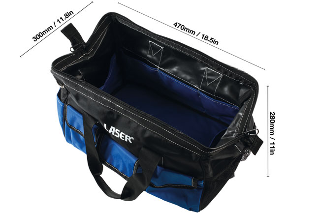 Laser Tools 7846 Heavy Duty Toolbag 18"