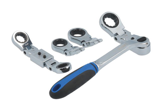 Laser Tools 7863 Multi Head Ratchet Ring Spanner Set