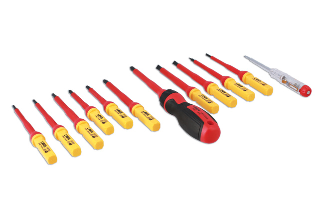 Laser Tools 7939 Insulated Screwdriver Set 13pc