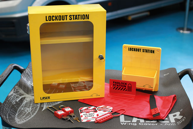 Laser Tools 7944 Padlock Station