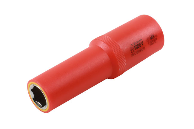 Laser Tools 7951 Deep Insulated Socket 1/2"D 12mm