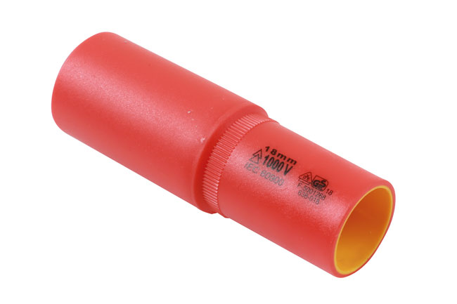 Laser Tools 7956 Deep Insulated Socket 1/2"D 18mm