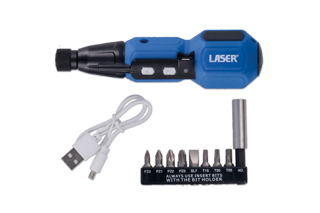 Laser Tools 7985 Electric Screwdriver Set 11pc