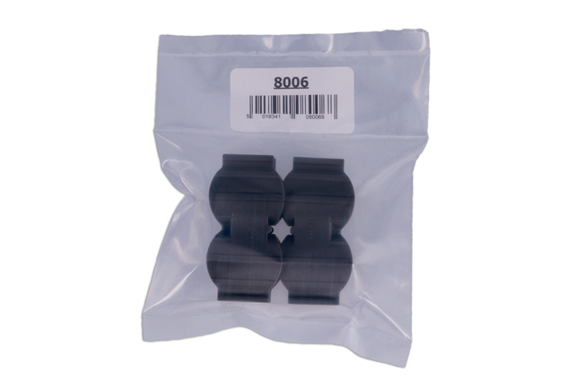 Laser Tools 8006 Pair of Brackets for Folding Safety Barrier 8000