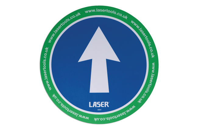 Laser Tools 8064 Laser Tools Floor Sticker Arrow Direction 6pc