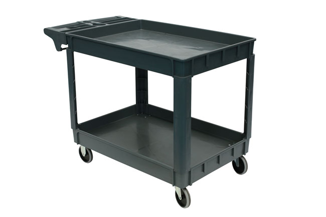 Laser Tools 8090 Large Workshop Utility Cart, Twin Level