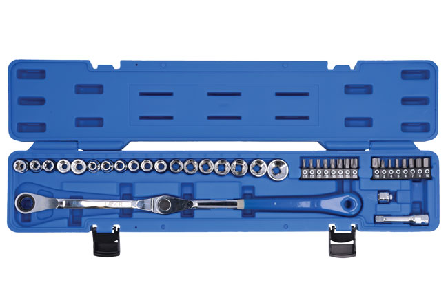 Laser Tools 8094 Auxiliary Belt Wrench Set 3/8"D 37pc