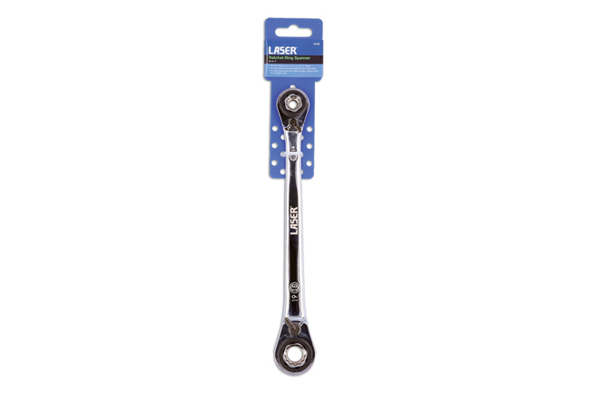 Laser Tools 8-in-1 Ratchet Ring Spanner