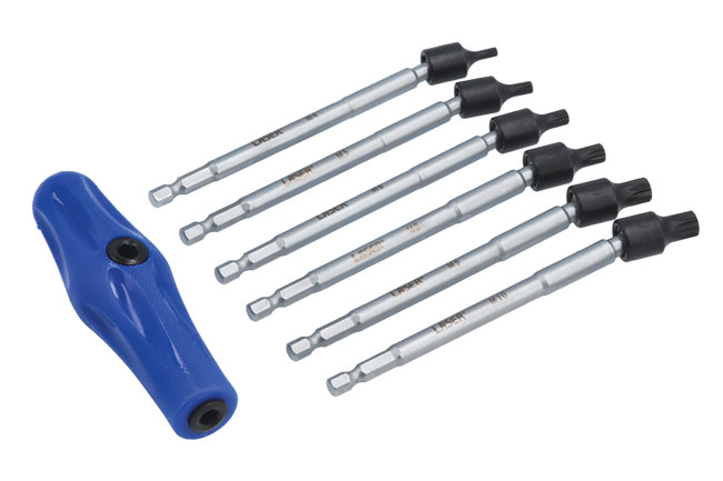 Laser Tools 8225 Universal Joint Spline Bit Set 6pc