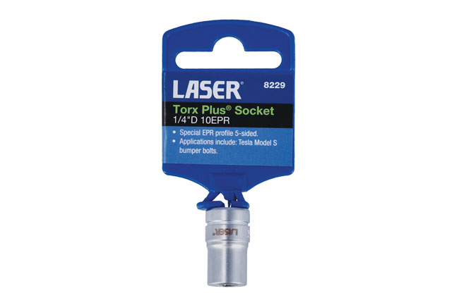 Laser Tools 8229 Torx Plus® Socket 1/4"D 10EPR