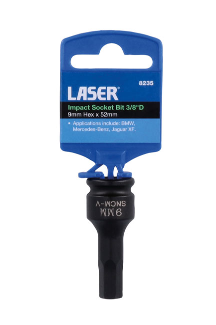 Laser Tools 8235 Impact Socket Bit 3/8"D 9mm