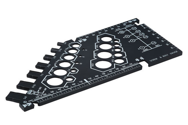 Laser Tools 8251 Nut, Bolt & Screw Measuring Gauge