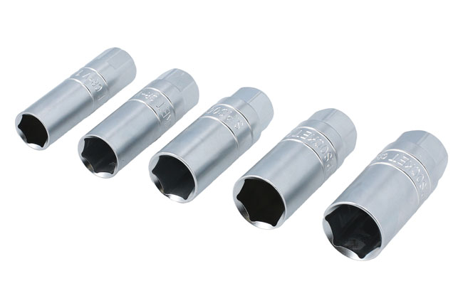 Laser Tools 8292 Thin Wall Spark Plug Socket Set 3/8"D 5pc