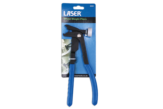 Laser Tools 8323 Wheel Weight Pliers 5-in-1