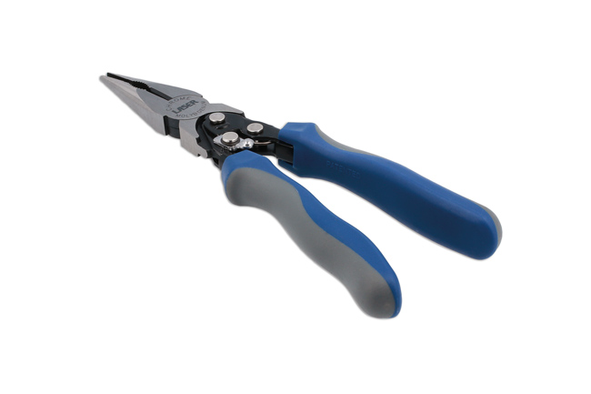 Laser Tools 8326 High Leverage Long Nose Pliers 230mm