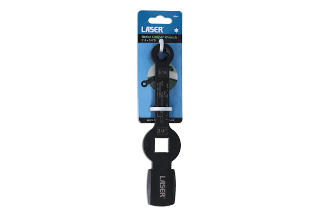 Laser Tools 8341 Brake Caliper Wrench E18 - HGV