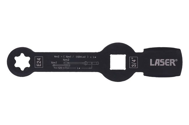 Laser Tools 8343 Brake Caliper Wrench E24 - HGV