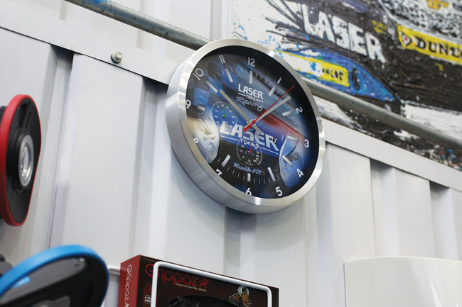 Laser Tools 8346 Laser Tools Racing Wall Clock