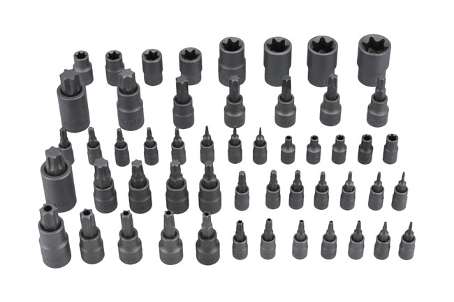 Laser Tools 8349 Master Torx Socket Set 52pc