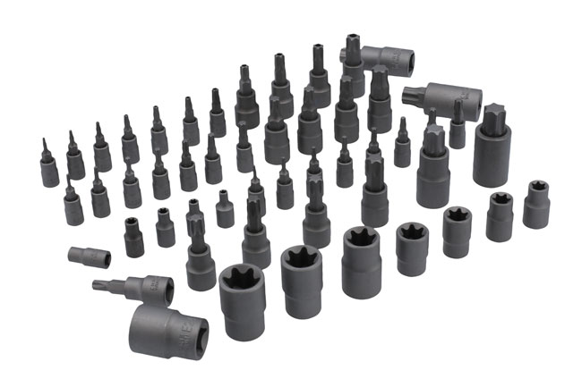 Laser Tools 8349 Master Torx Socket Set 52pc