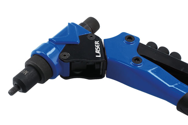 Laser Tools 8355 3-in-1 Riveter, RivNut & Reaming Tool