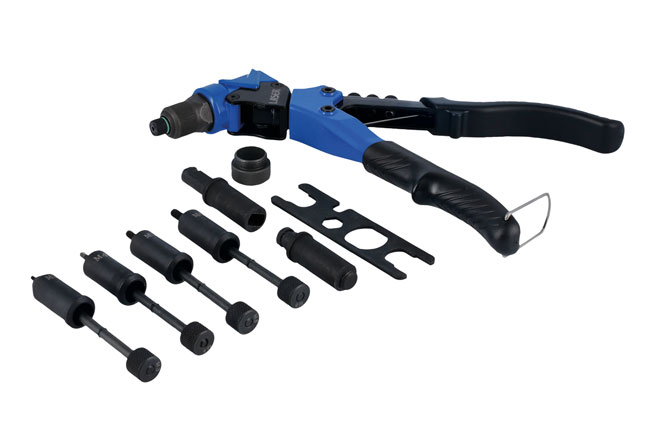 Laser Tools 8355 3-in-1 Riveter, RivNut & Reaming Tool