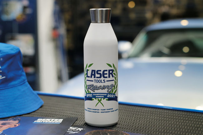 Laser Tools 8368 LTR 2021 BTCC Champions Vacuum Water Bottle