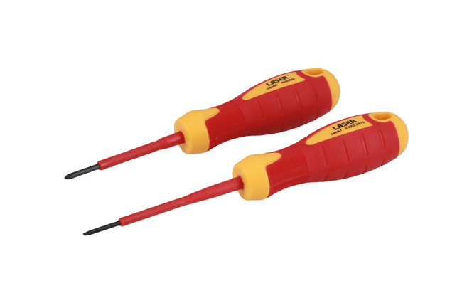 Laser Tools 8387 VDE Insulated Screwdriver Set 2pc