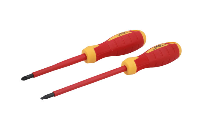 Laser Tools 8388 VDE Insulated Screwdriver Set 2pc