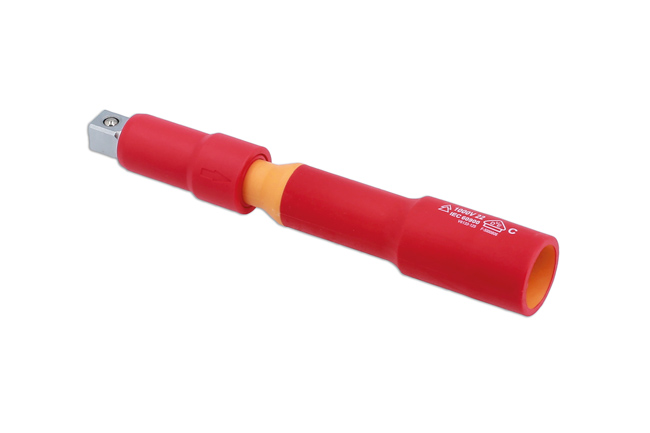 Laser Tools 8389 Insulated Locking Extension Bar 3/8"D 125mm