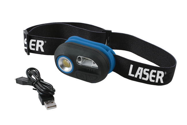 Laser Tools 8409 Motion Sensor Headlight / Work Light - Rechargeable