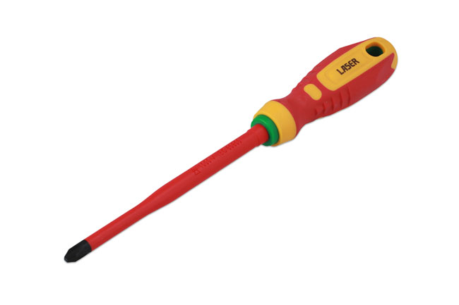 Laser Tools 8449 Phillips Insulated Screwdriver Ph3 x 150mm