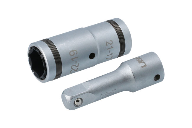 Laser Tools 8458 4-in-1 Wheel Nut Socket 1/2"D